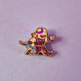Baldur's Gate 3 Wooden Pin – Minsc & Boo